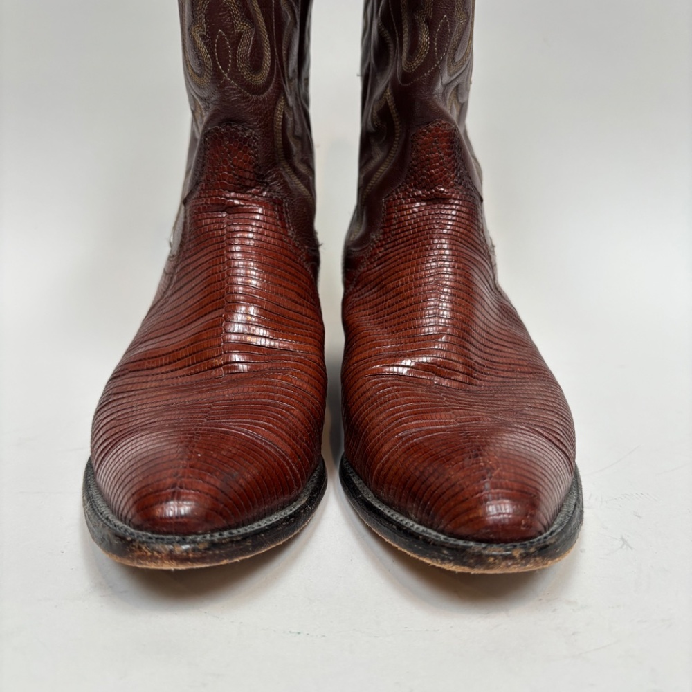 Cowboy Boots Women's Brown Size 6.5 B - Picture 2 of 10